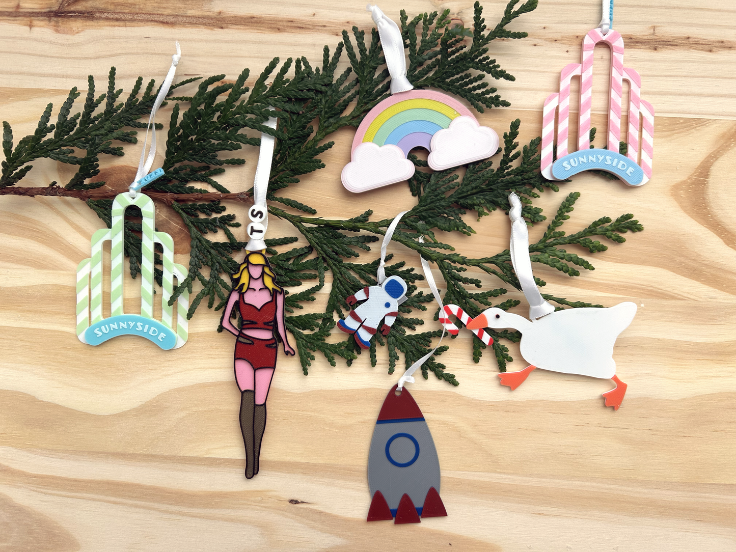 Astro-naughty or Nice? 3D Printed Ornament