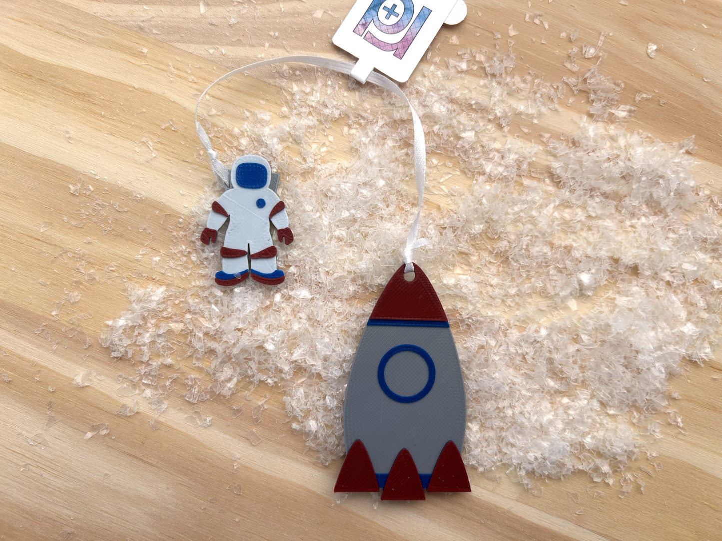 Astro-naughty or Nice? 3D Printed Ornament