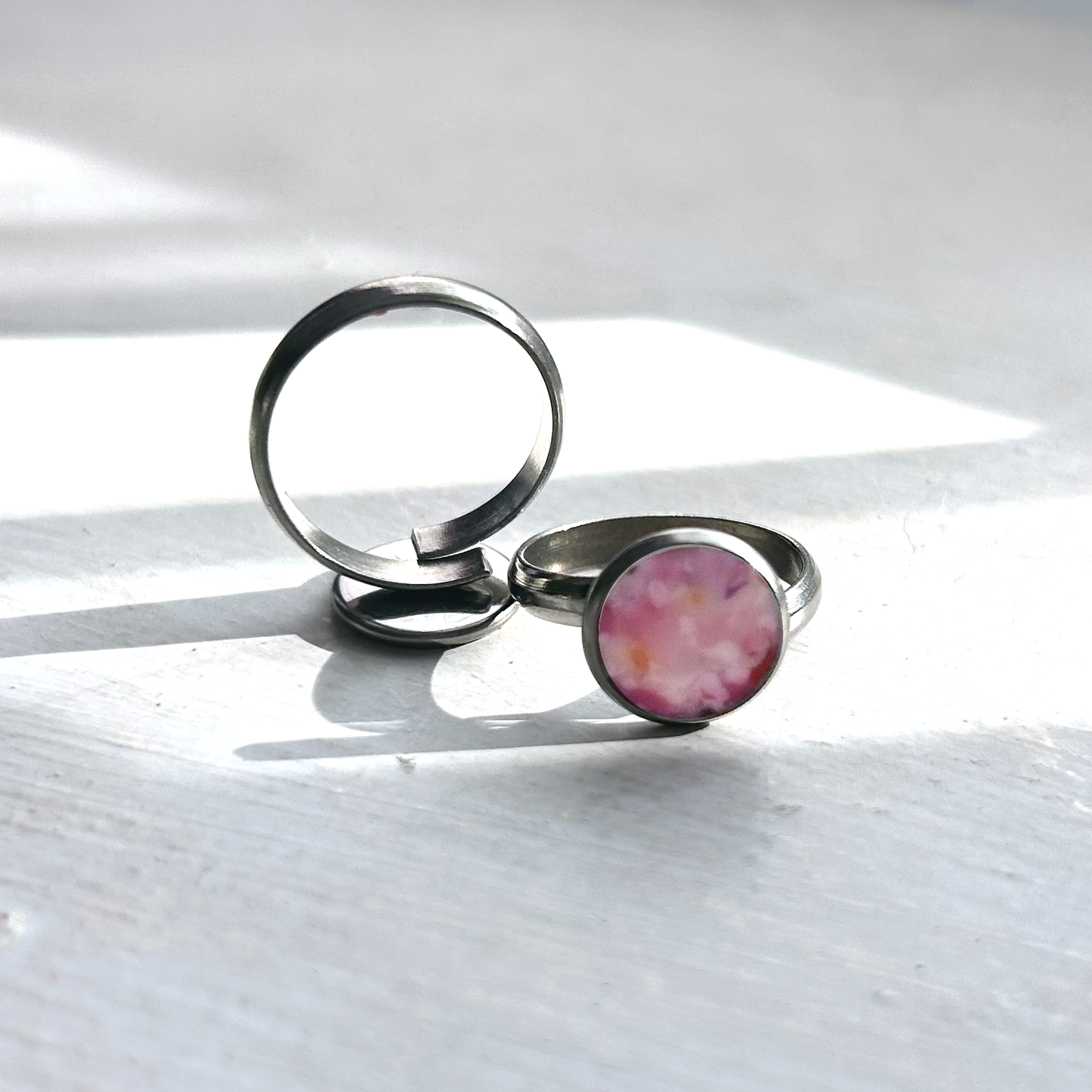 Hue Me For A Loop Recycled 3D Print Adjustable Ring