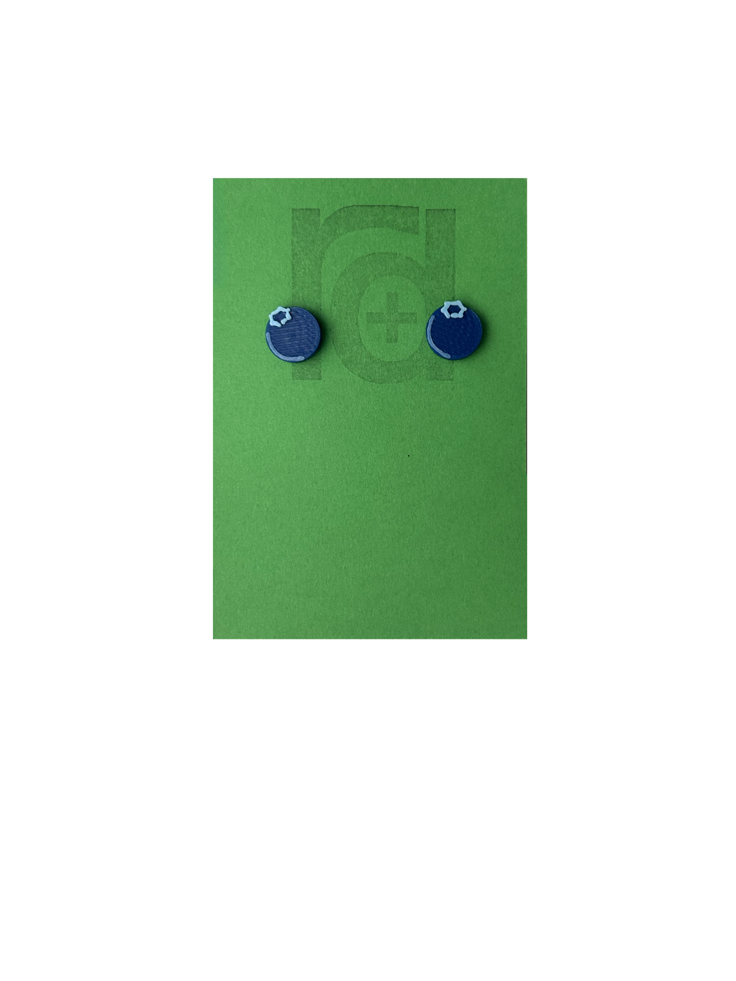 Out of the Blue 3D Printed Earrings