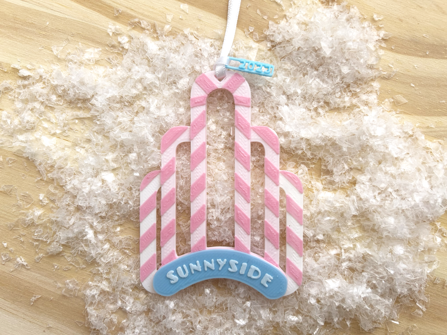 Mint to Be In Sunnyside 3D Printed Ornament