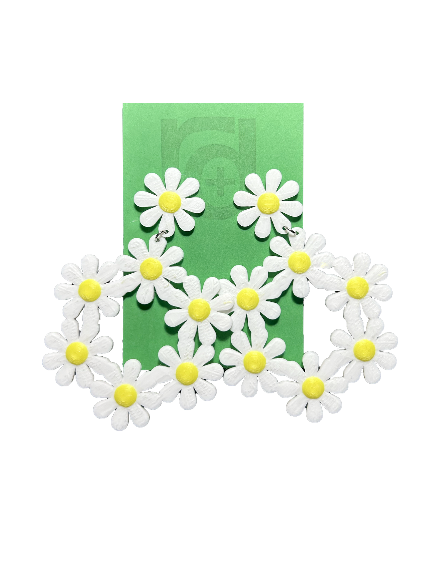 Daisy Me Rollin' 3D Printed Earrings