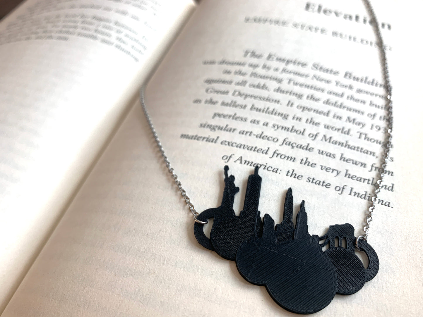 Plant Based Jungle 3D Printed Necklace