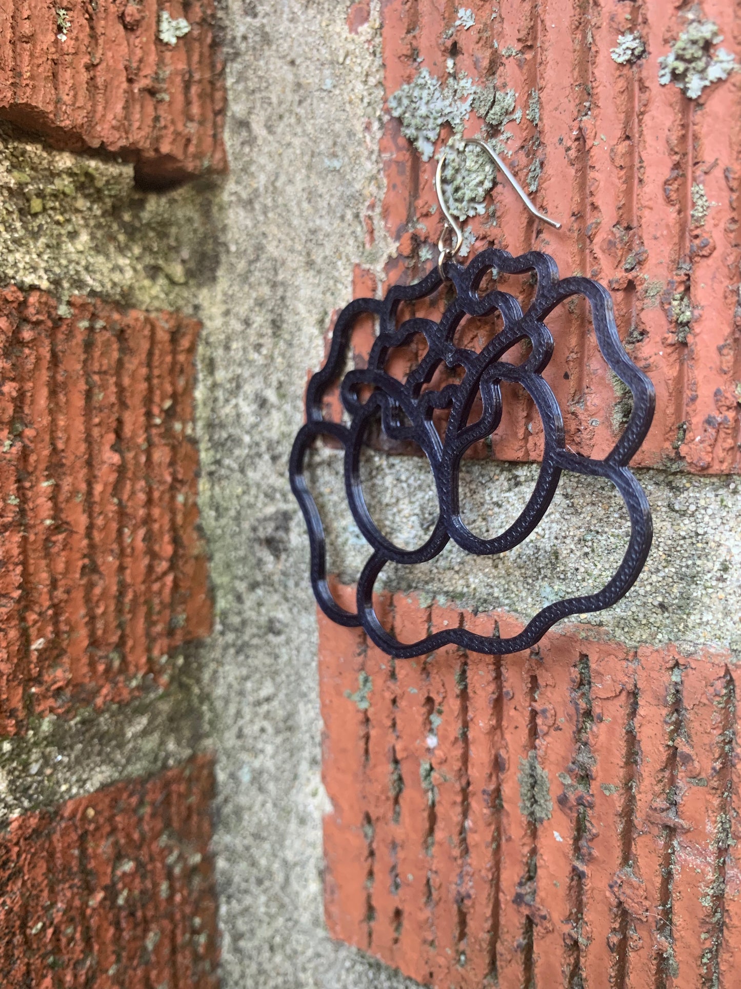 Thorn To Be Wild 3D Printed Earrings