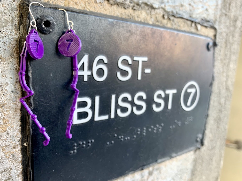 Love Hate Relationship 3D Printed Earrings