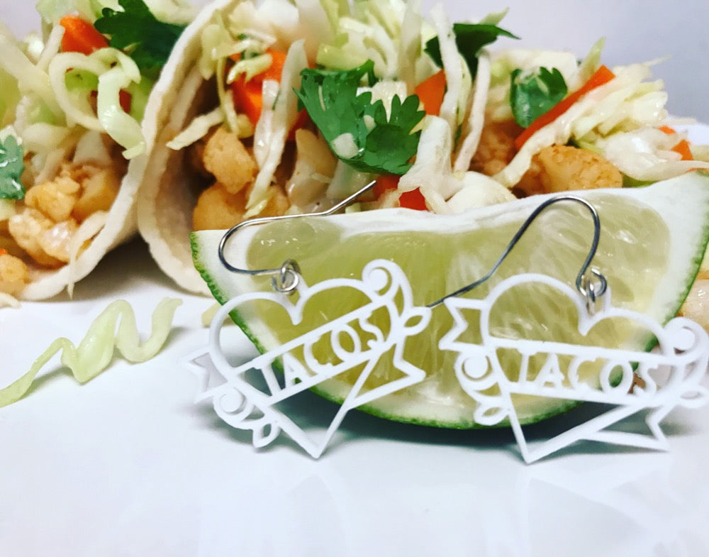 I Heart Tuesdays 3D Printed Earrings