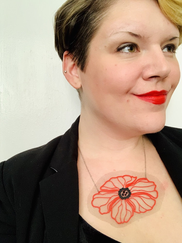 You're So Vein 3D Printed Necklace