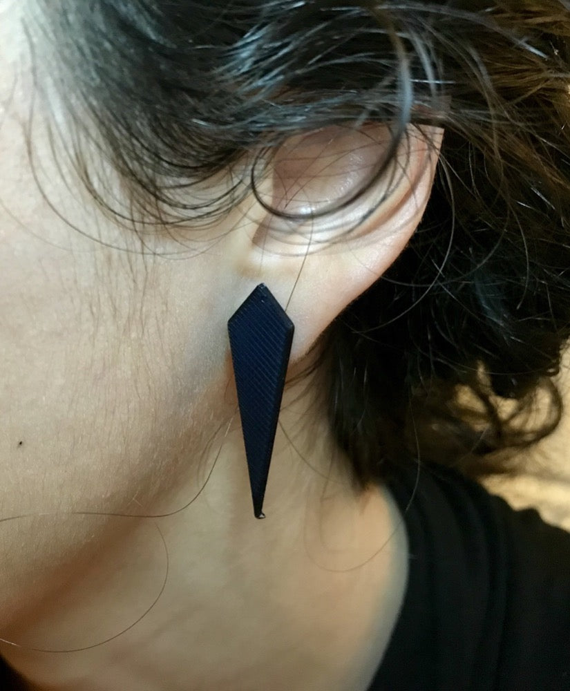 Spike the Punch 3D Printed Earrings