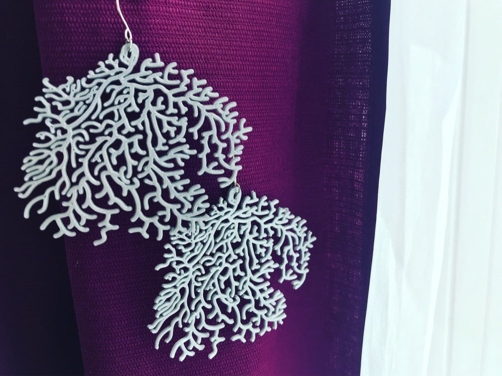 You've Got A Lot of Nerve 3D Printed Earrings