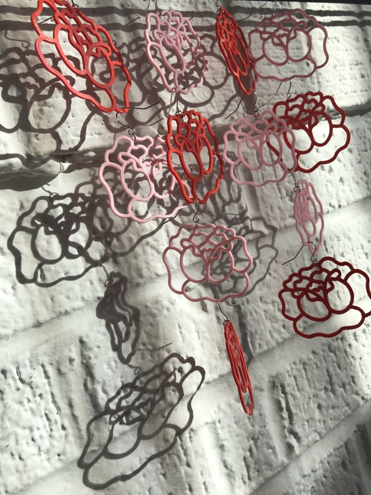 Thorn To Be Wild 3D Printed Earrings
