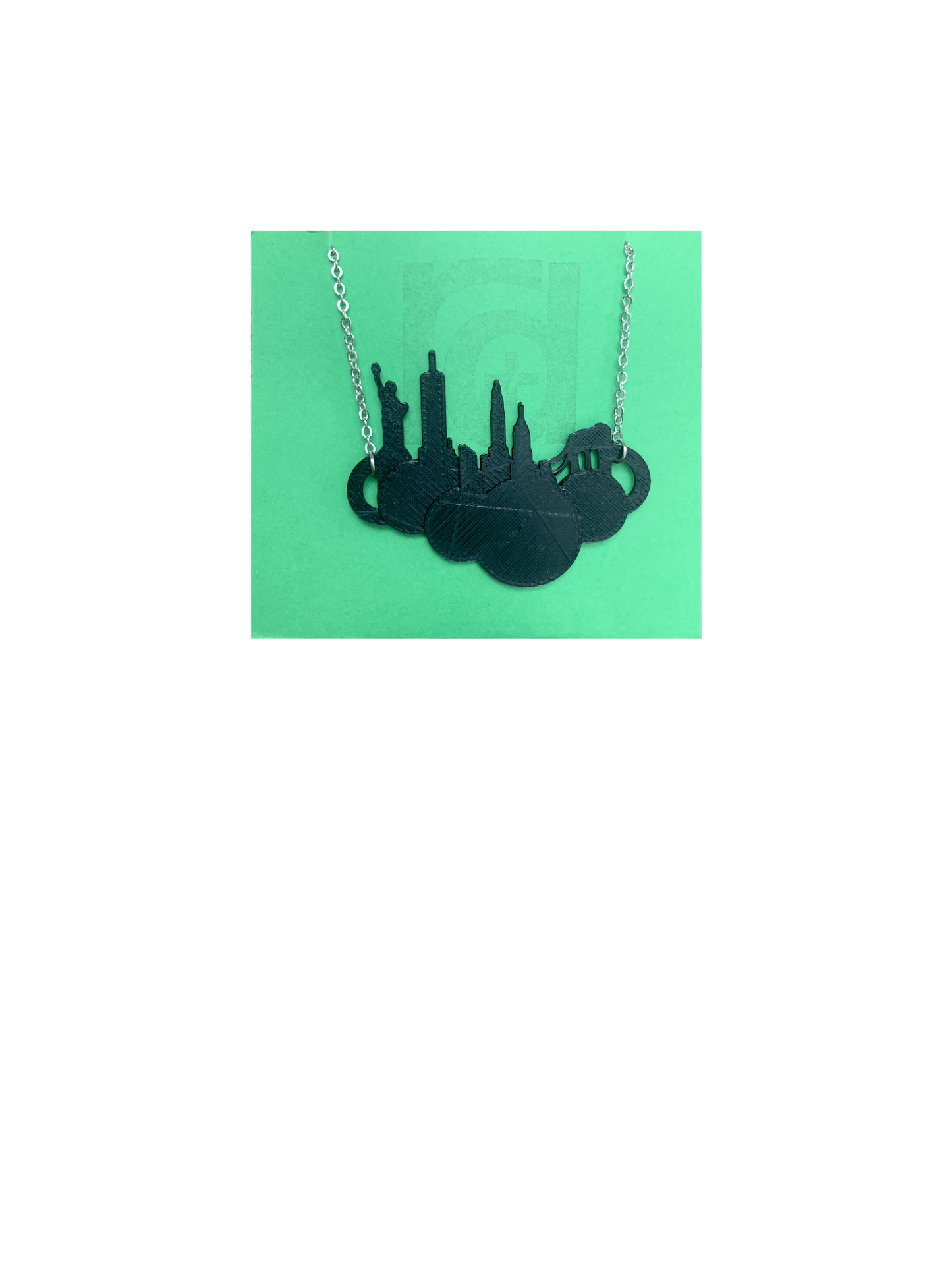 Plant Based Jungle 3D Printed Necklace