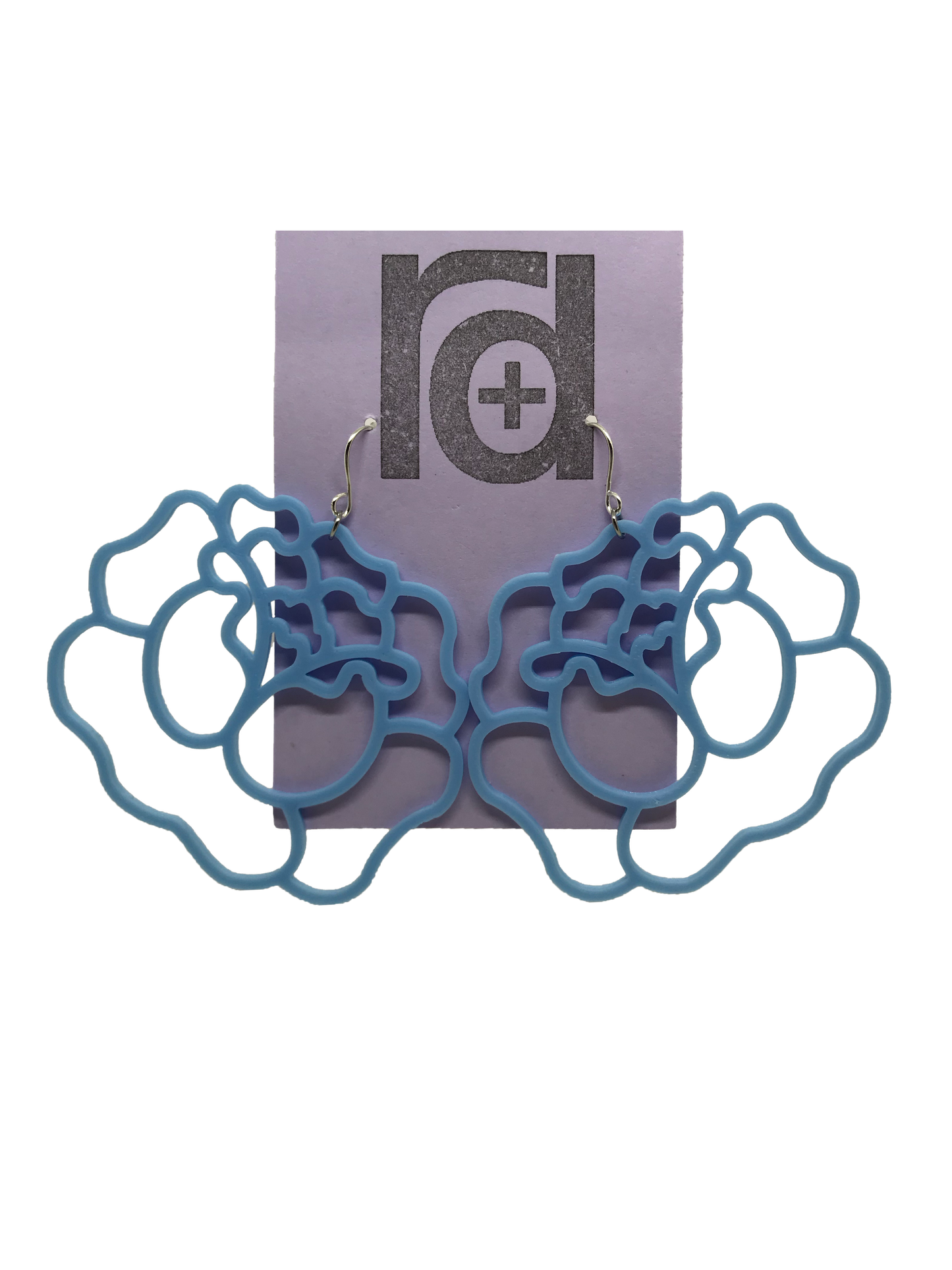 Thorn To Be Wild 3D Printed Earrings