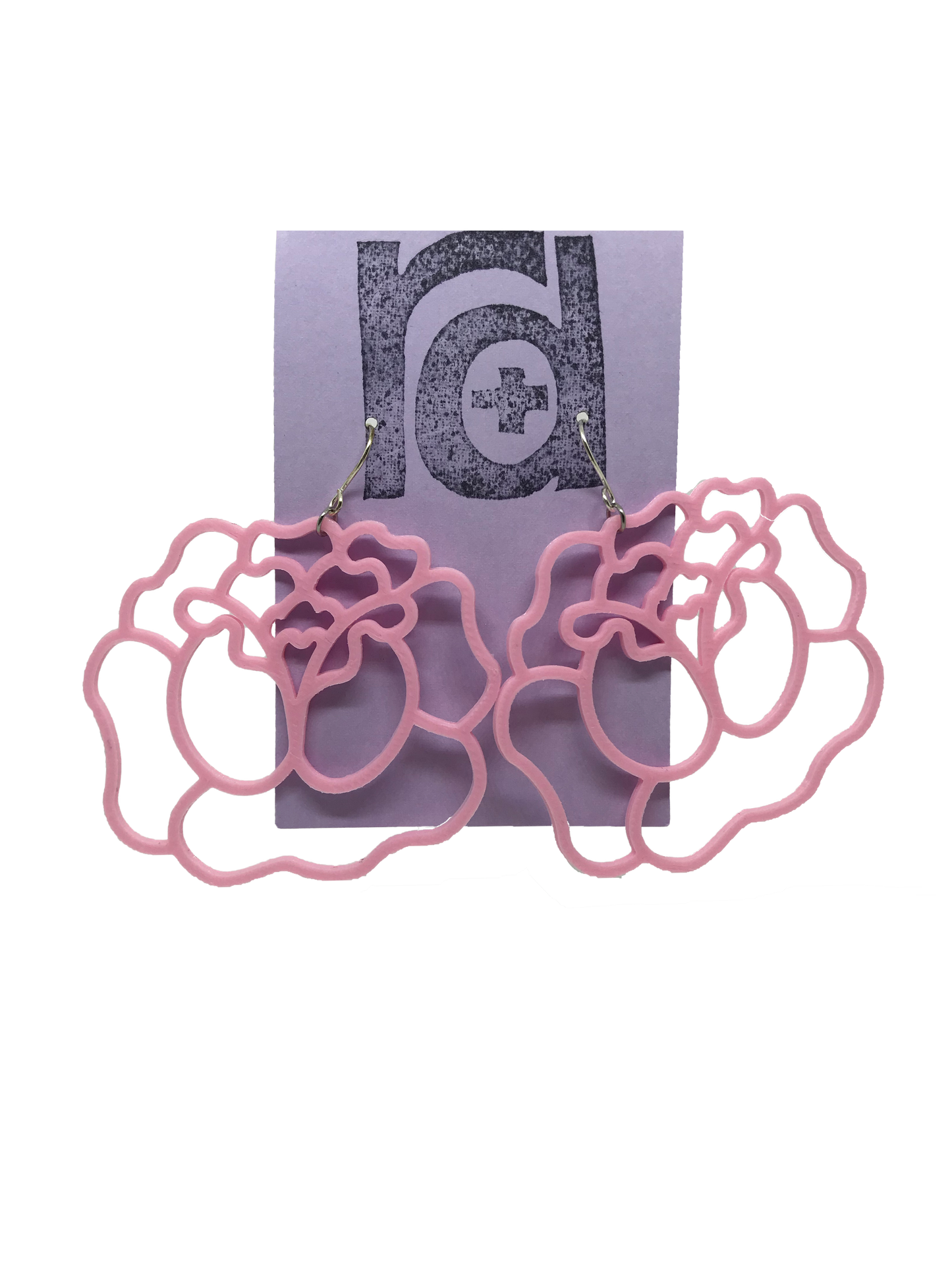 Thorn To Be Wild 3D Printed Earrings