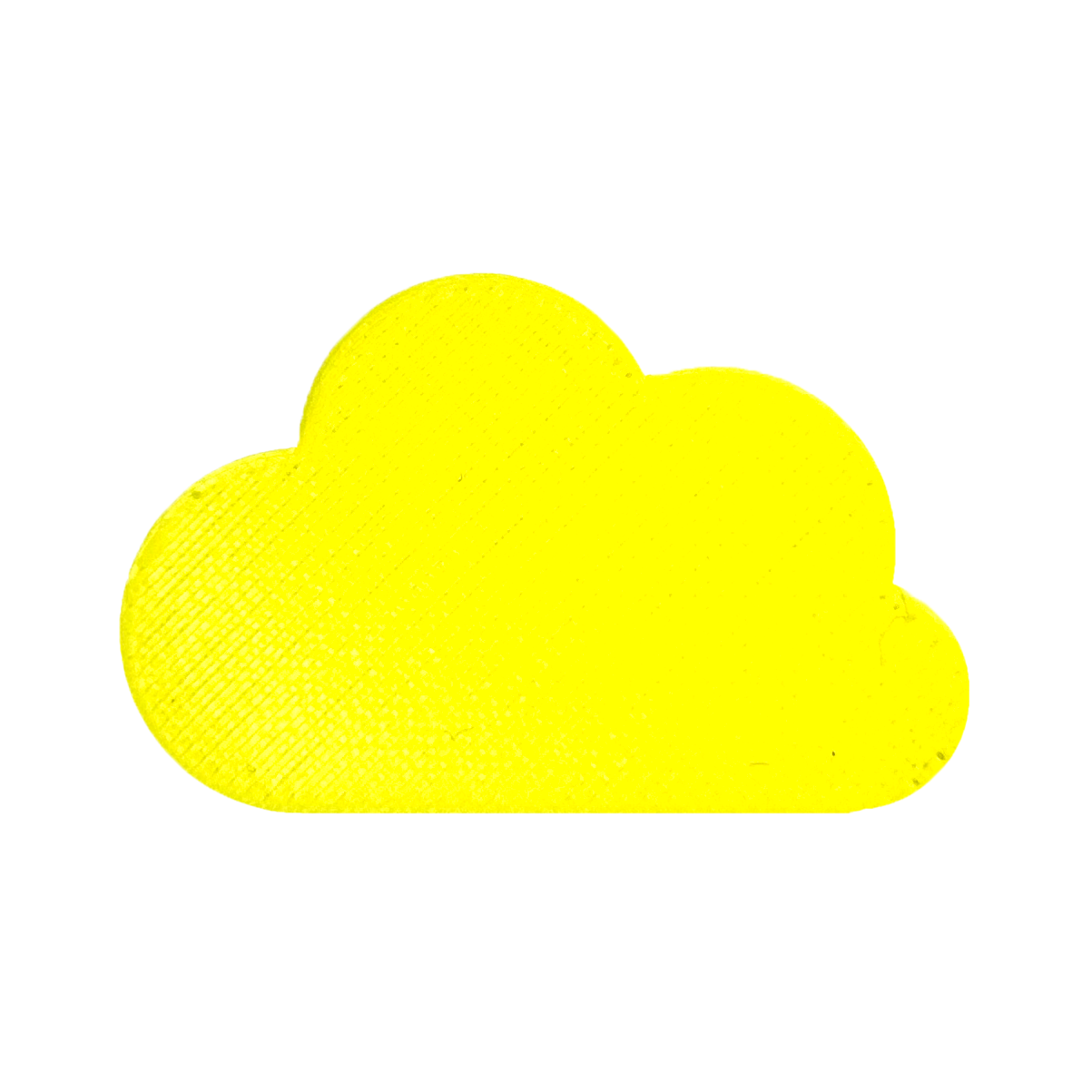 This is a sample of our yellow eco friendly 3D printer filament. Like sunshine, lemonade, and summer flowers, our yellow designs are always a welcome sight to see.