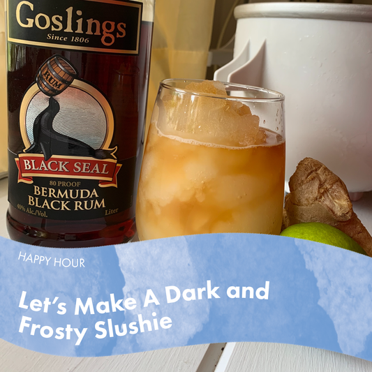 Let's Make a Dark and Frosty Slushie