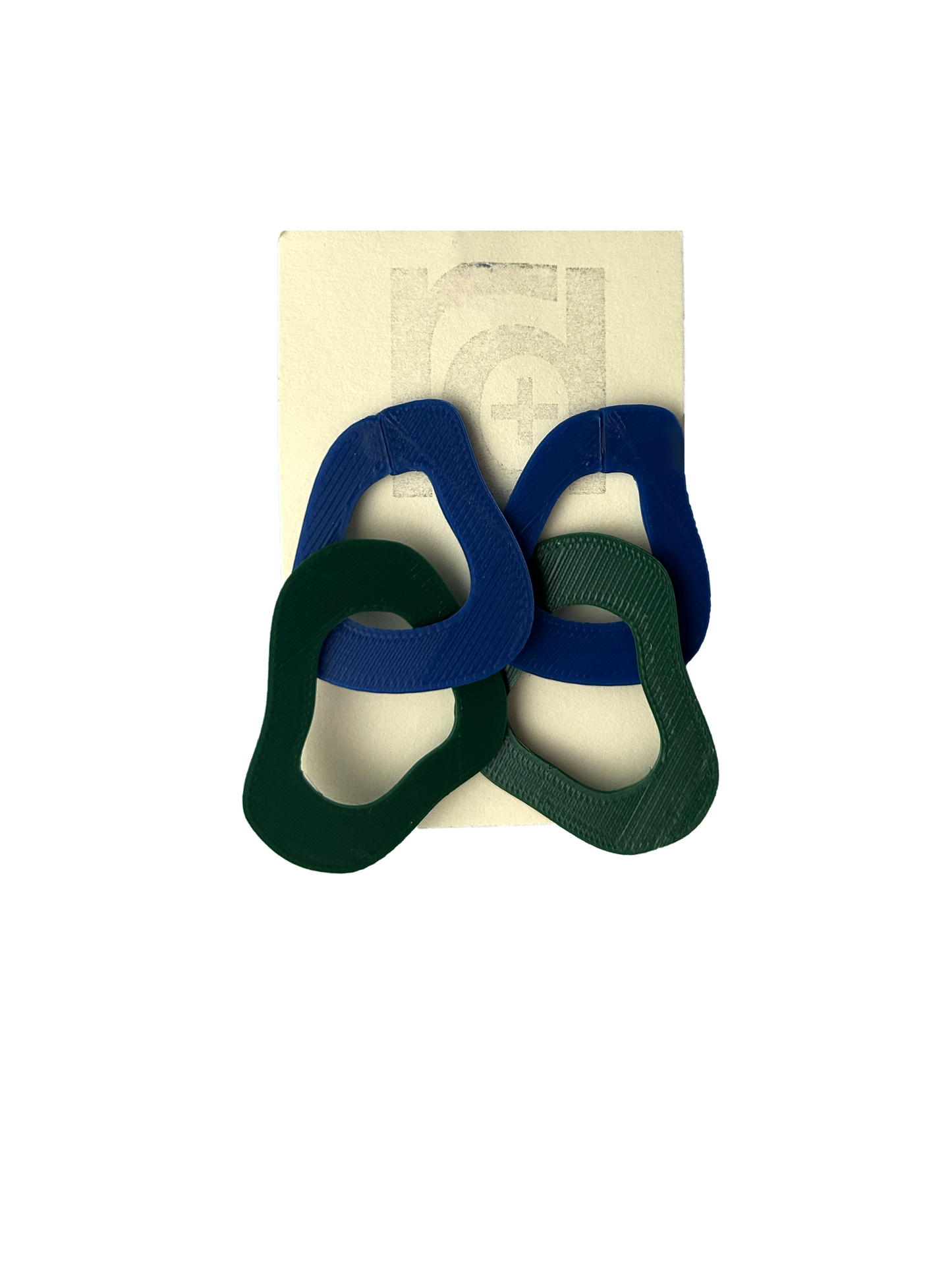 Link Up 3D Printed Earrings
