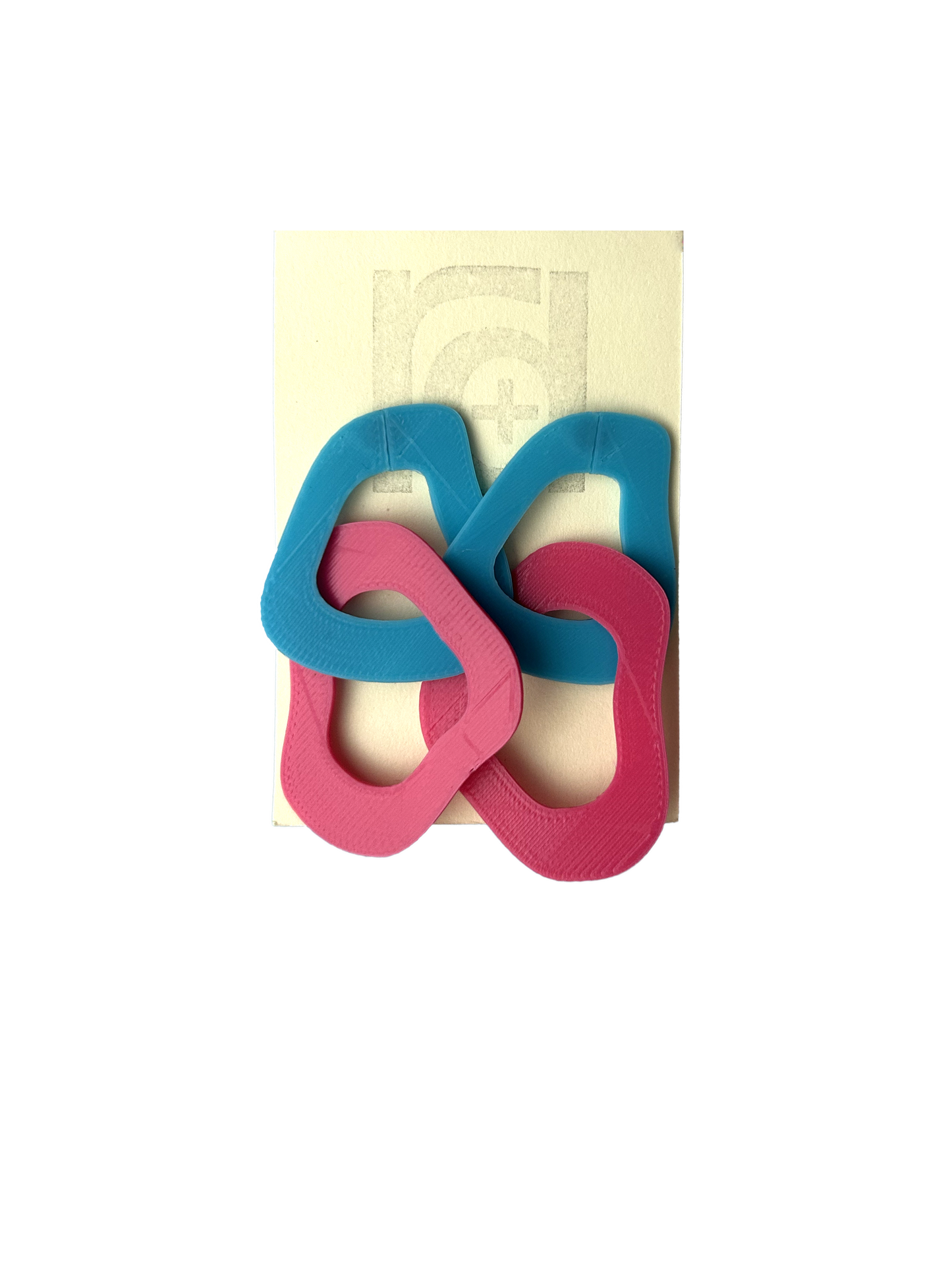 Link Up 3D Printed Earrings