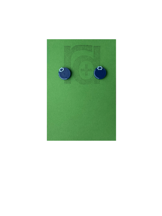 Out of the Blue 3D Printed Earrings