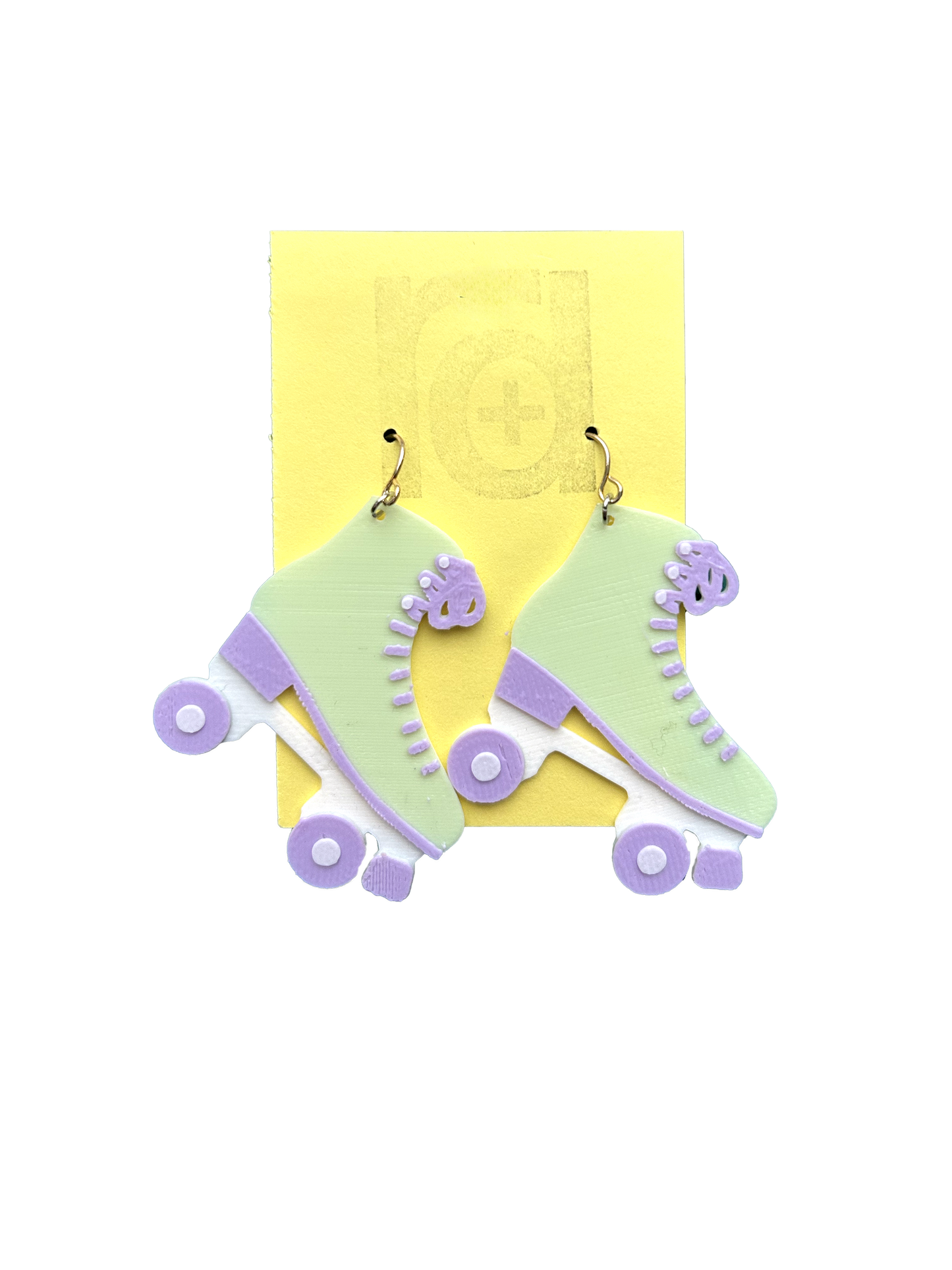 In Quad We Trust 3D Printed Earrings