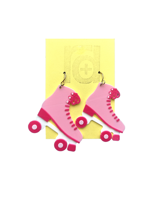 In Quad We Trust 3D Printed Earrings