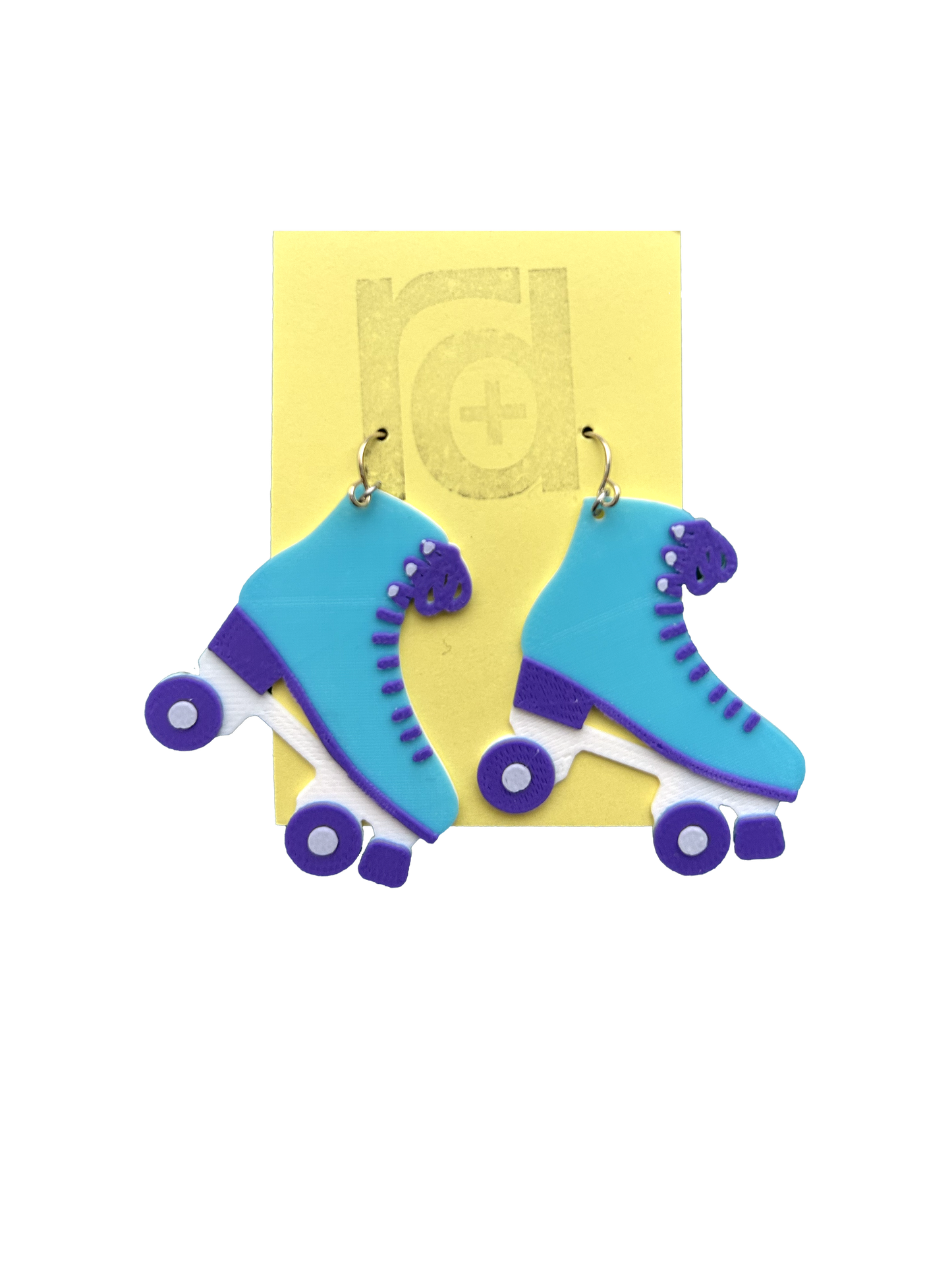 In Quad We Trust 3D Printed Earrings
