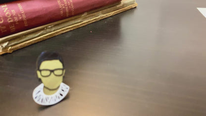A Dissent Human Being 3D Printed Pin