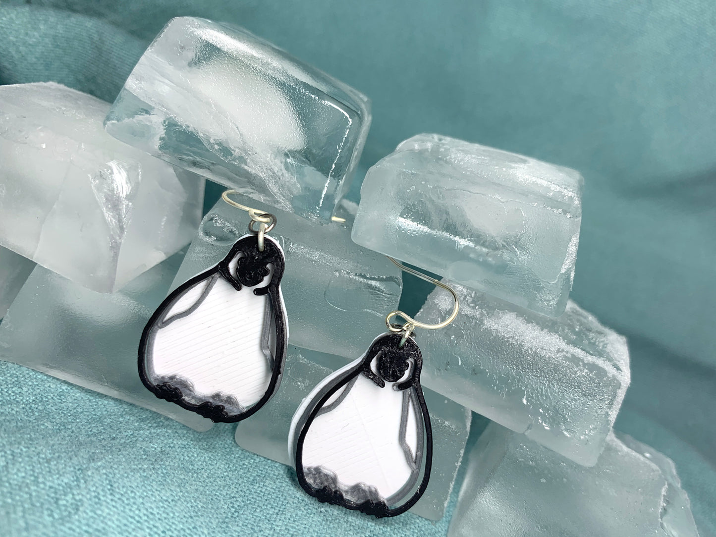 One Cool Chick 3D Printed Earrings