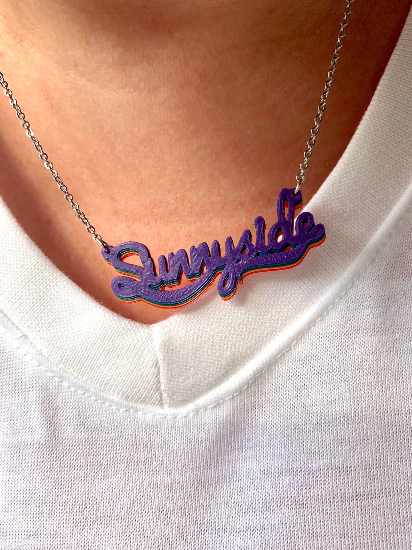 Joys In The Hood 3D Printed Necklace