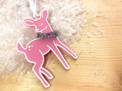 Near and Deer 3D Printed Ornament