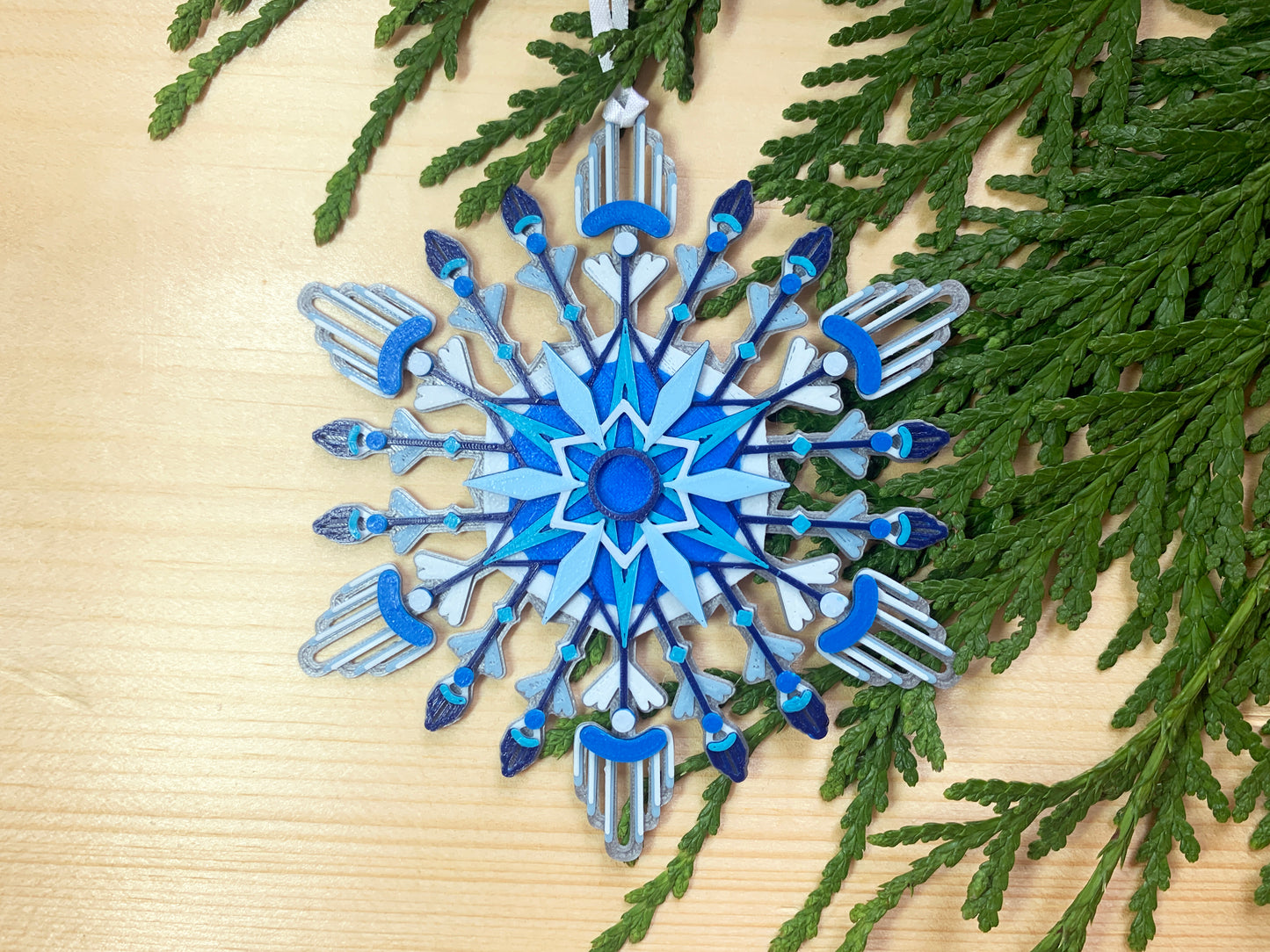 Can't Flake My Eyes Off Of You 3D Printed Ornament