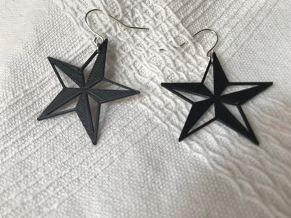 Straight on 'Til Morning 3D Printed Earrings