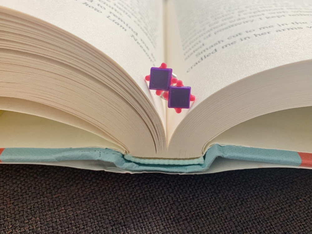 Power to the Pebble 3D Printed Earrings