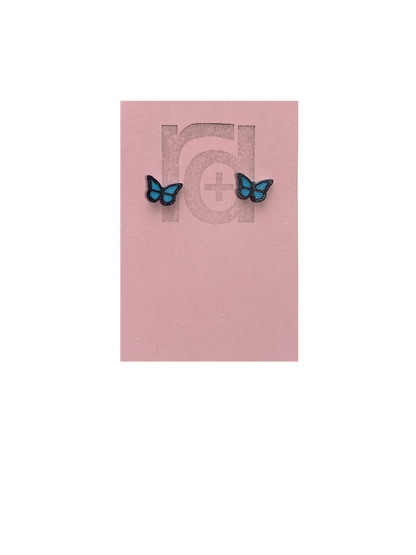 I Believe I Can Butterfly 3D Printed Earrings