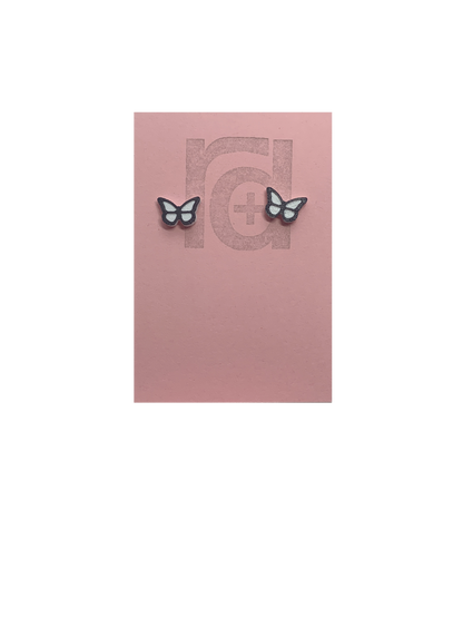 I Believe I Can Butterfly 3D Printed Earrings