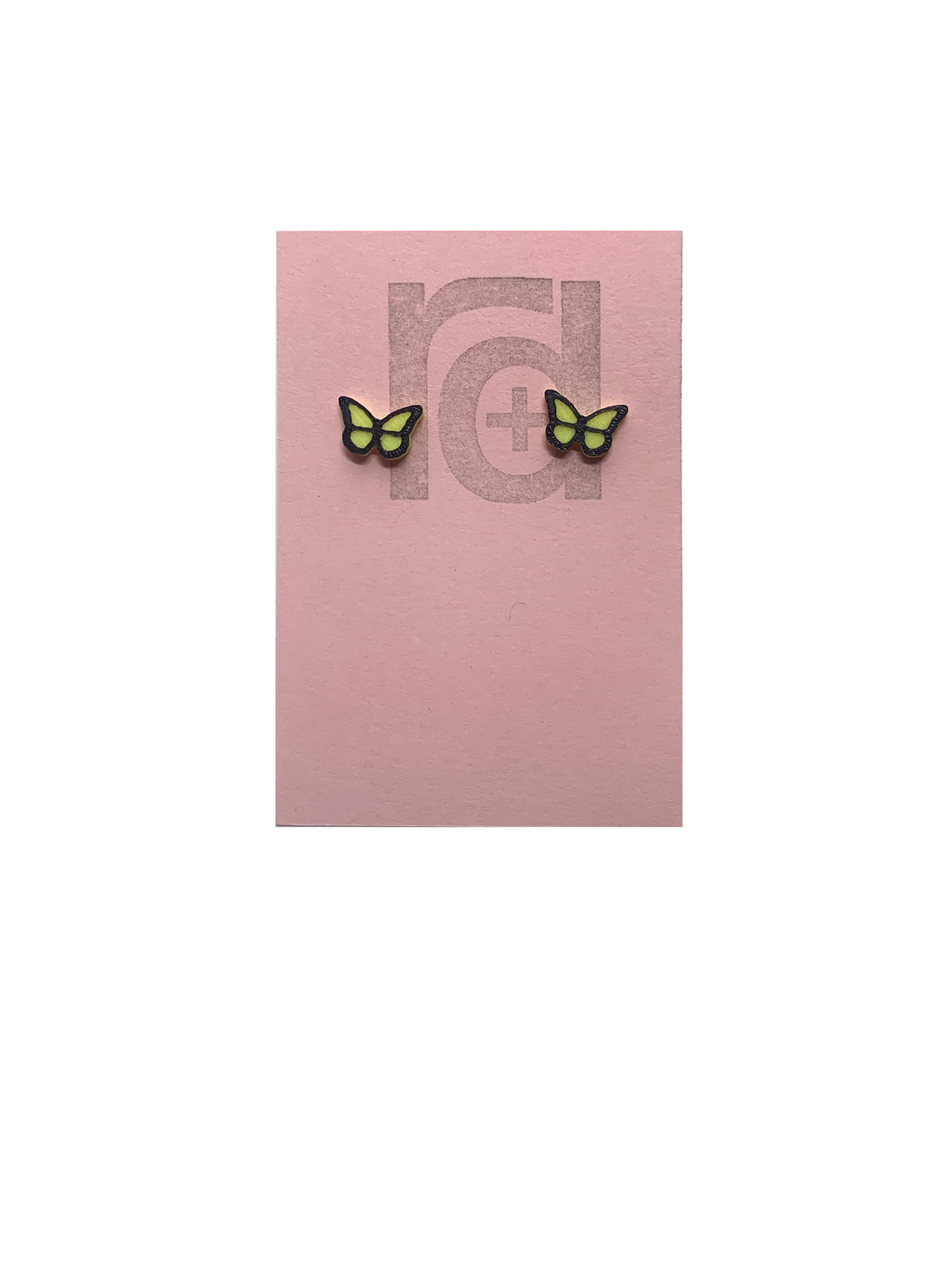 I Believe I Can Butterfly 3D Printed Earrings