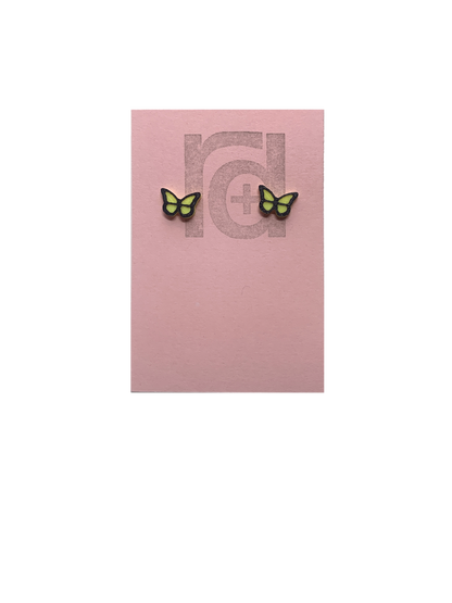 I Believe I Can Butterfly 3D Printed Earrings