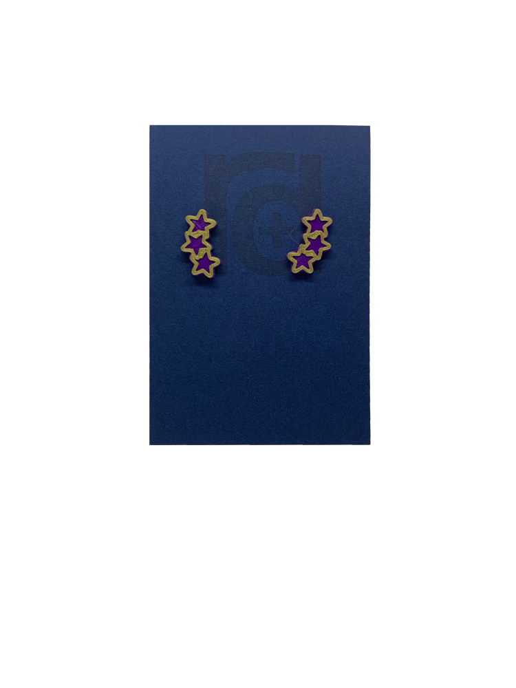 I Need Some Space 3D Printed Earrings