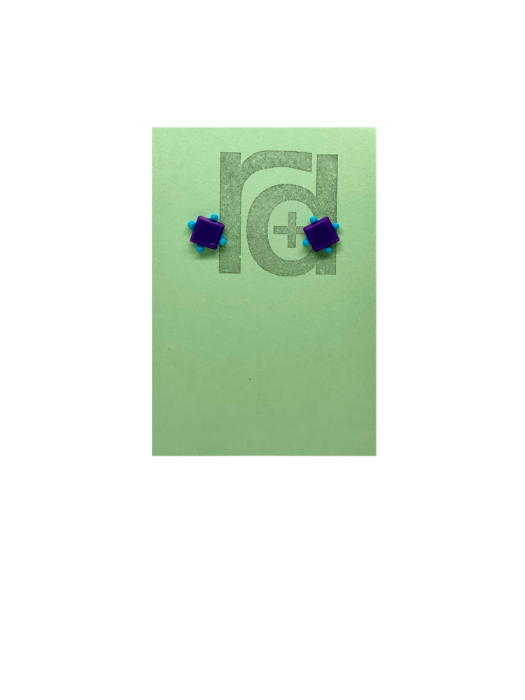 Power to the Pebble 3D Printed Earrings