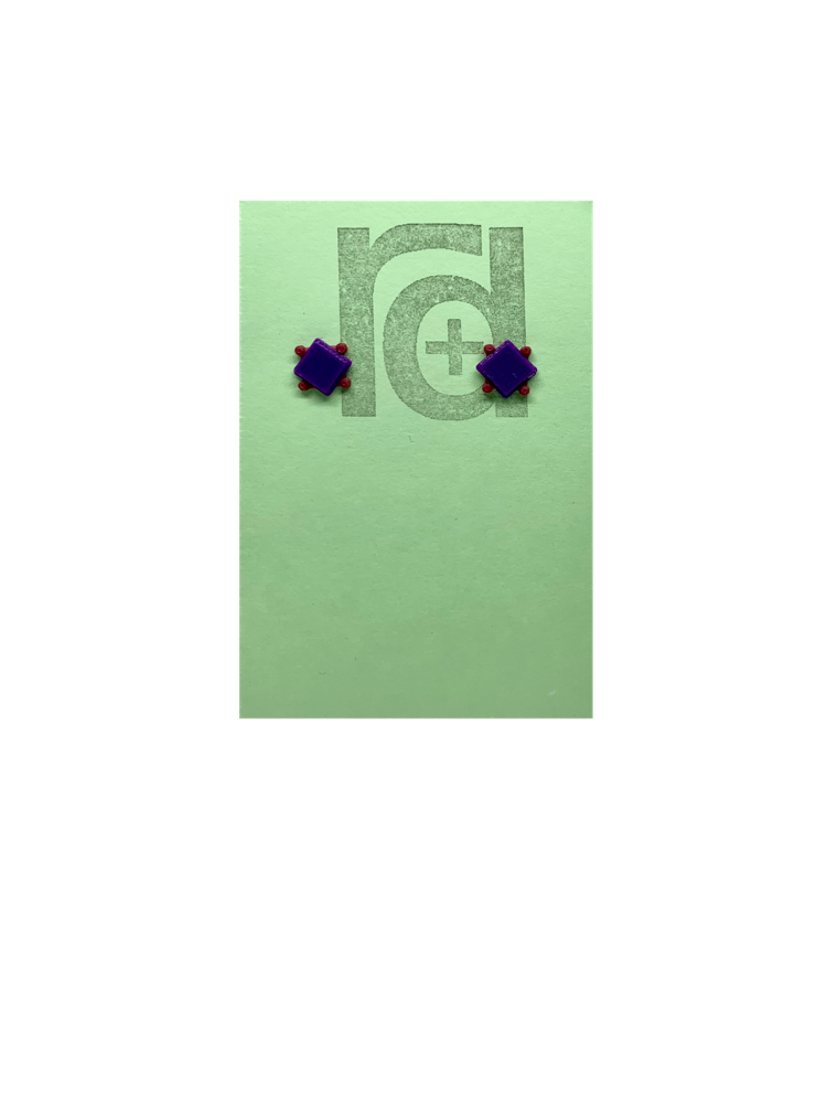 Power to the Pebble 3D Printed Earrings