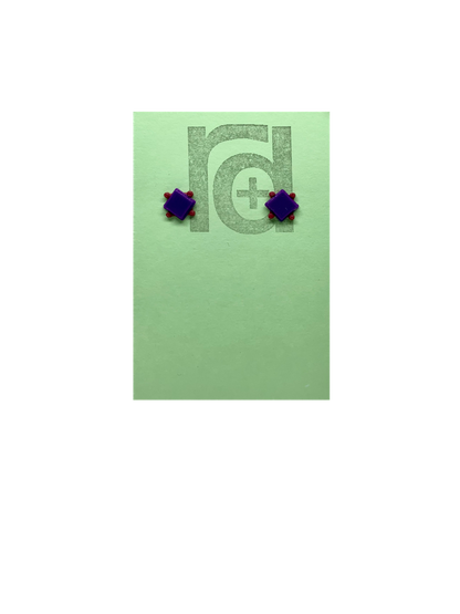Power to the Pebble 3D Printed Earrings
