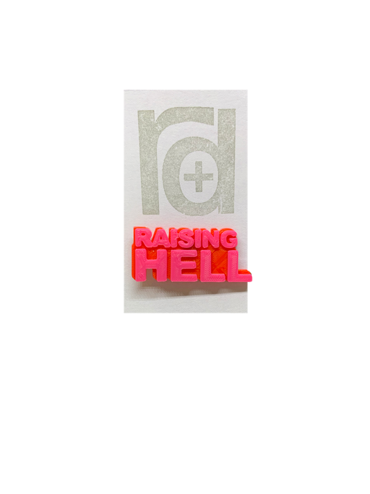 To Do List 3D Printed Pin
