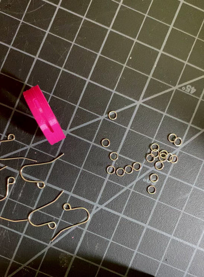 Jump Through Hoops 3D Printed Ring for Jewelry Making