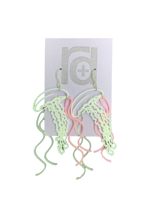 Don't Be Jelly 3D Printed Earrings