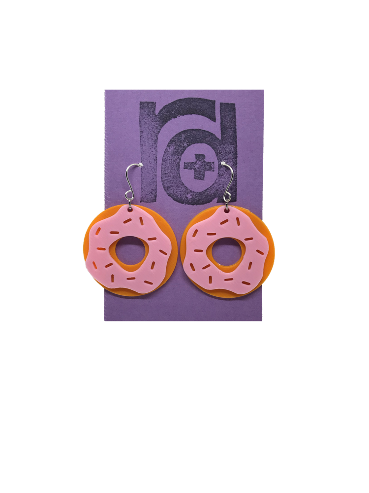 Donut You Want Them? 3D Printed Earrings