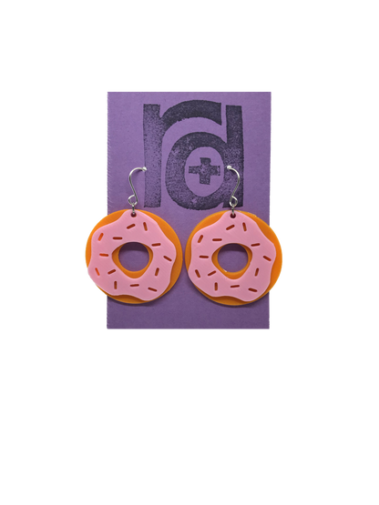 Donut You Want Them? 3D Printed Earrings