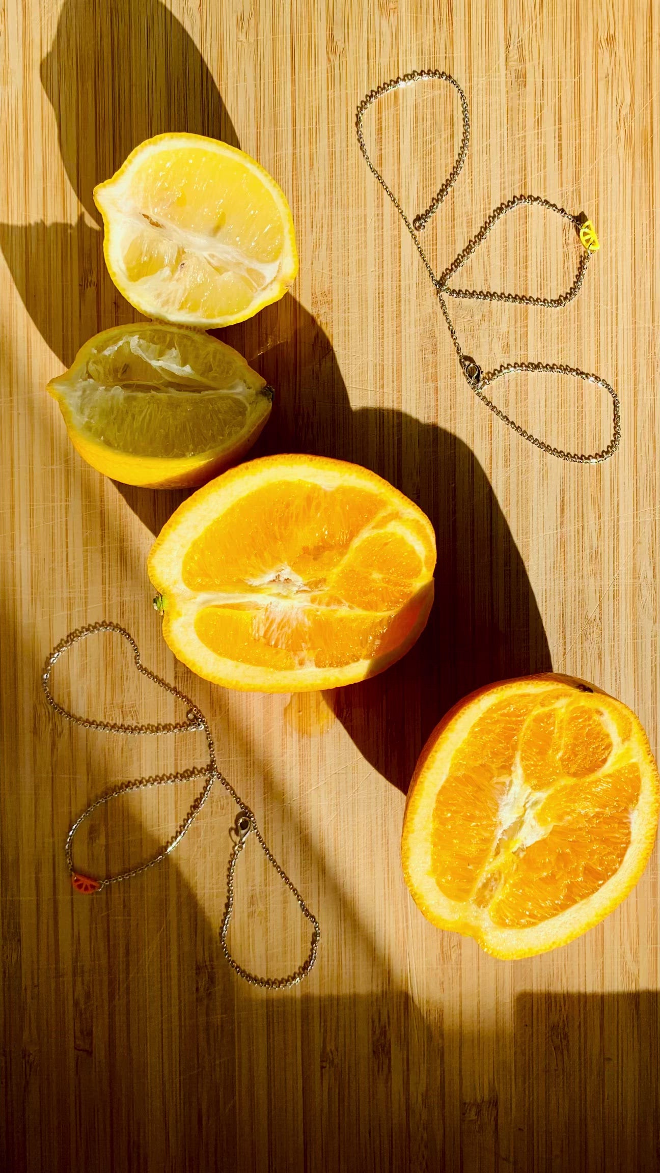 Delicate 3D Printed Citrus Necklace || Sustainability Meets Fun at R+D