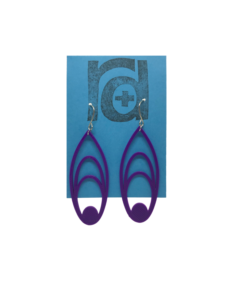 Flaunt It 3D Printed Earrings