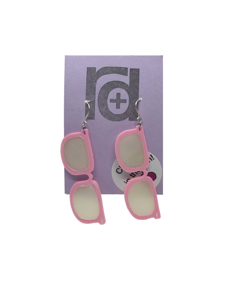 Future's So Bright 3D Printed Earrings