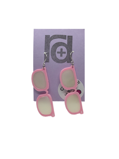 Future's So Bright 3D Printed Earrings