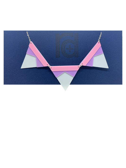 Get to the Point 3D Printed Necklace